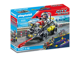 Playmobil 71147 City Action Tactical Unit Multi Terrain Quat