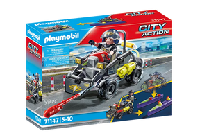 Playmobil 71147 City Action Tactical Unit Multi Terrain Quat