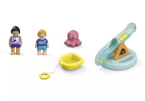 Playmobil 71687 Junior Aqua Uimasaari Vesiliukumäellä