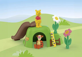 Playmobil 71694 Junior Aqua Disney Nalle Puh ja Tiikeri Mehiläispuutarhassa