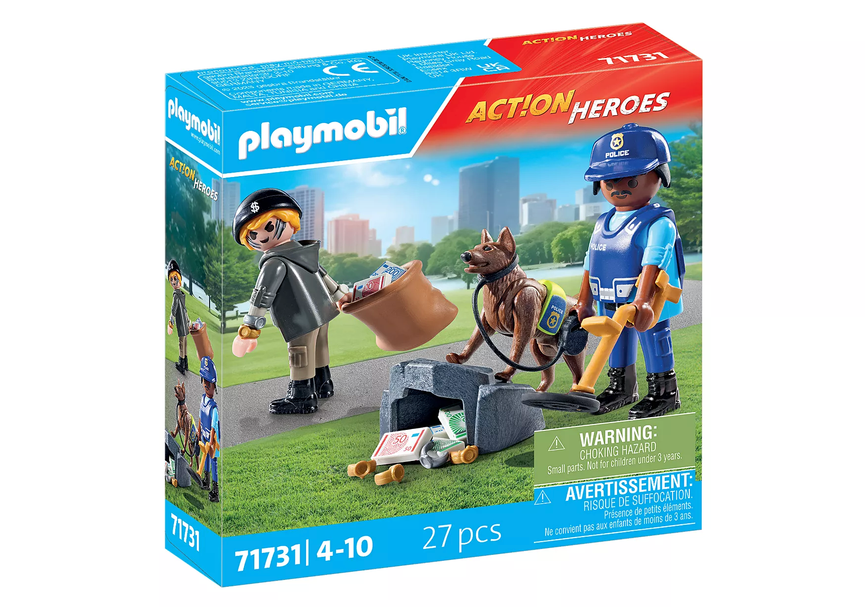 Playmobil Action Heroes 71731 Poliisietsintä