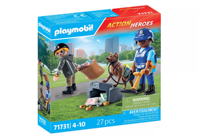 Playmobil Action Heroes 71731 Poliisietsintä