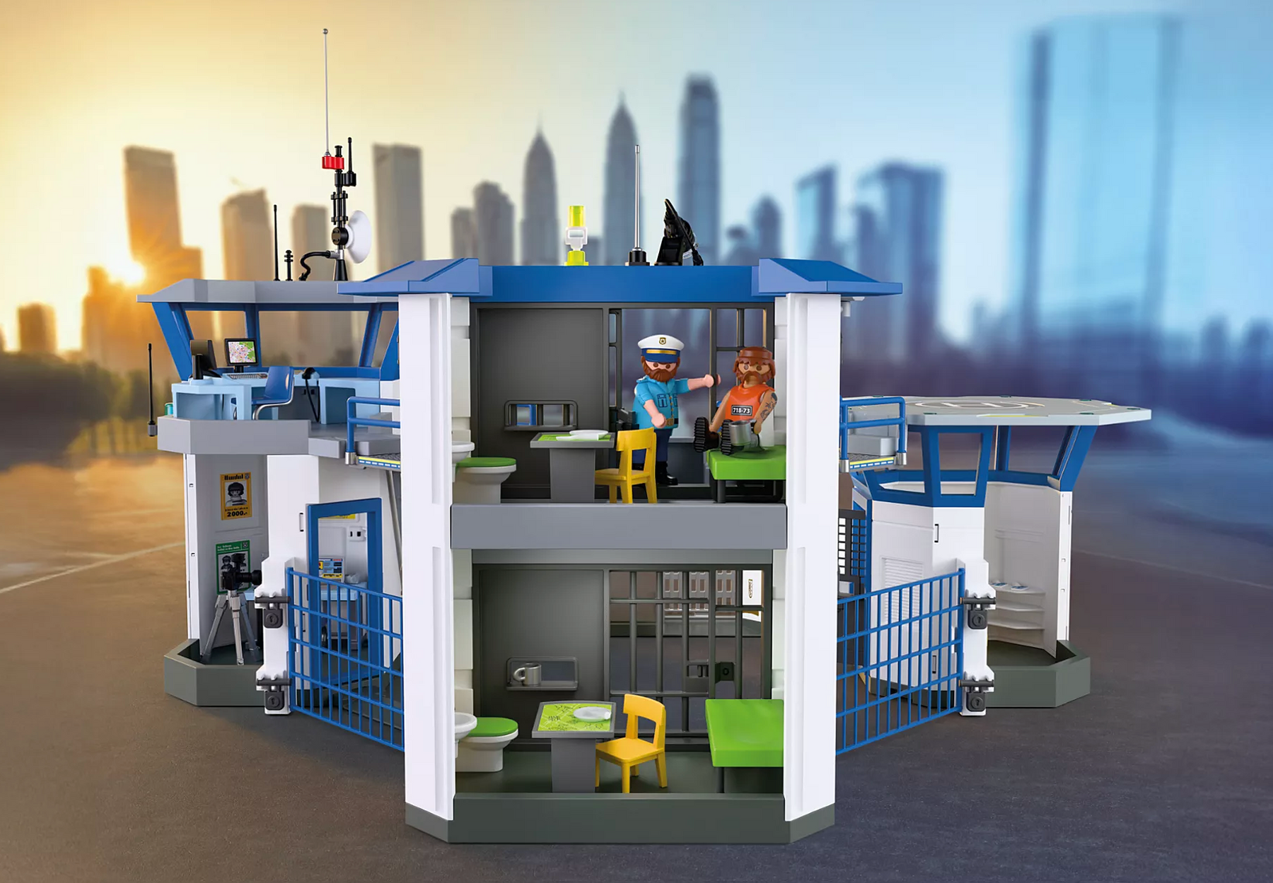 Playmobil City Action 71873 Poliisi Komentokeskus