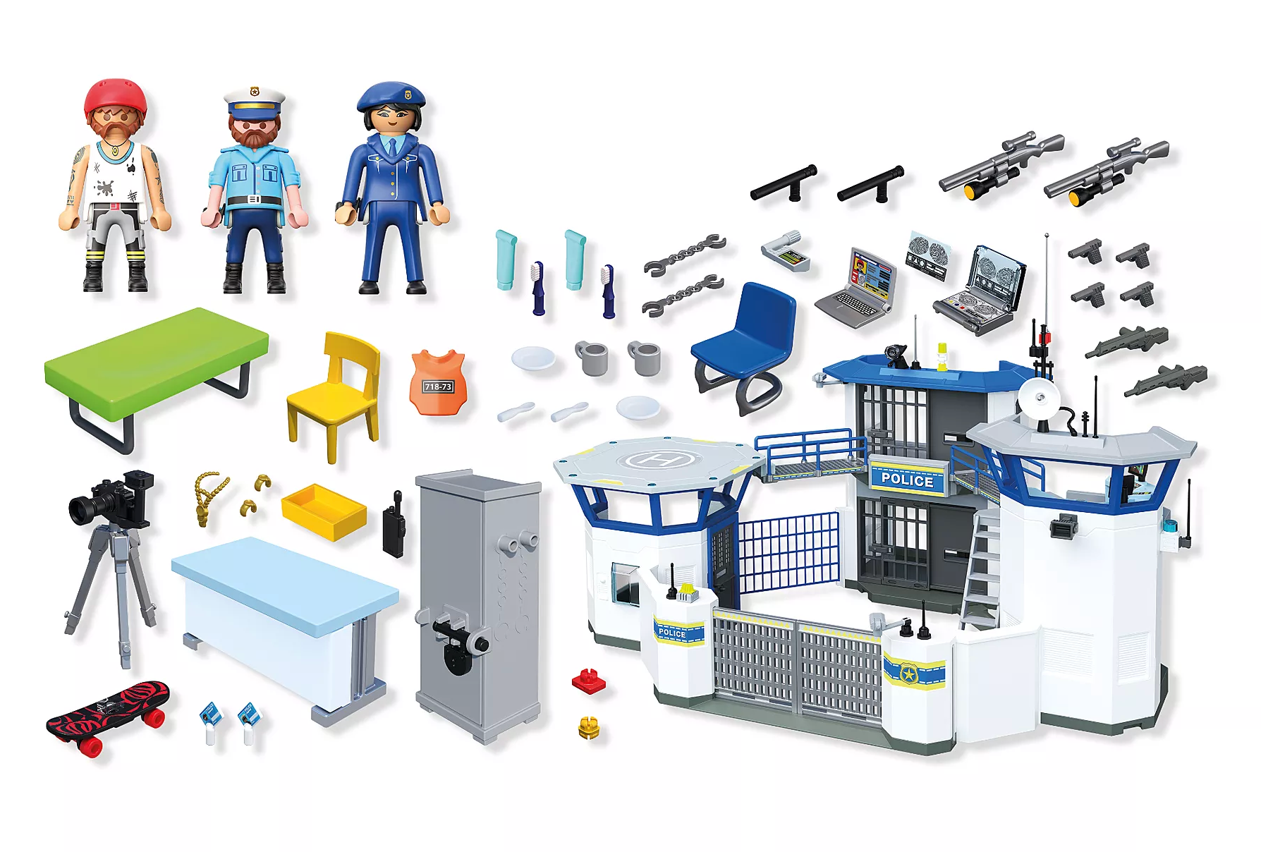 Playmobil City Action 71873 Poliisi Komentokeskus