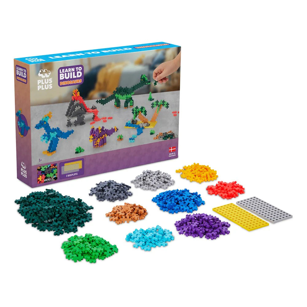 Plus-Plus Learn To Build, Dinosaurukset