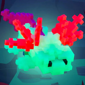Plus Plus Axolotl Rakennuspalat 100 palaa