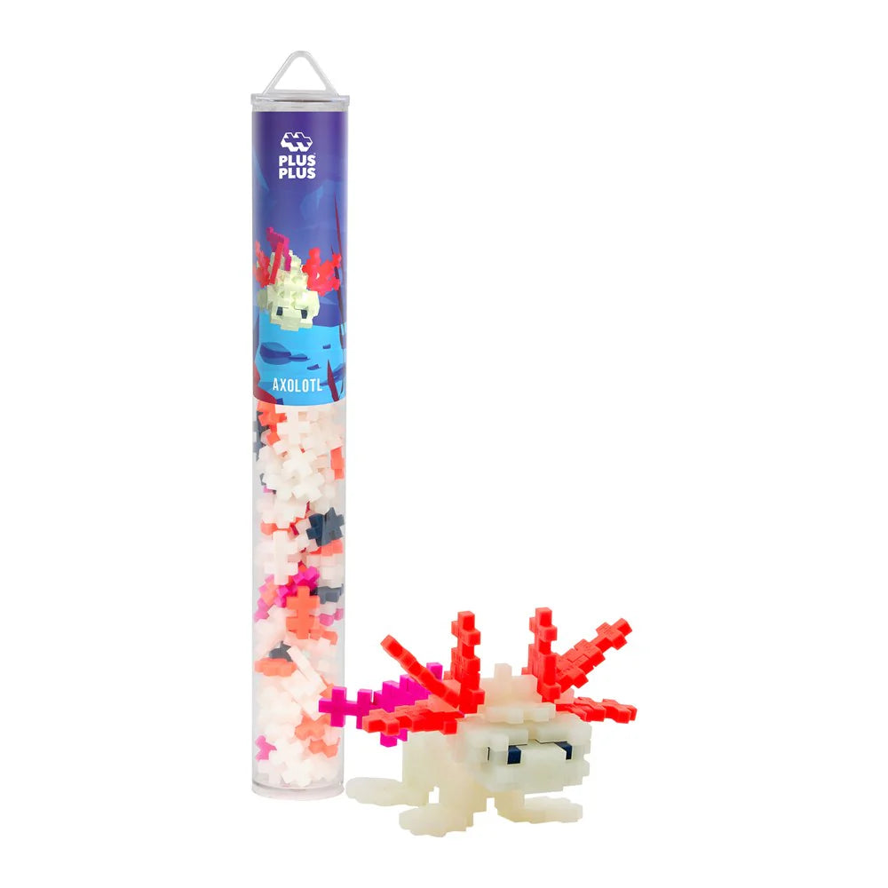 Plus Plus Axolotl Rakennuspalat 100 palaa
