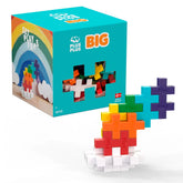 Plus Plus BIG Rainbow Rakennuspalat 100 Kpl