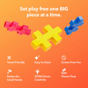 Plus Plus BIG Säilytyslaatikko ja 200 Palikkaa