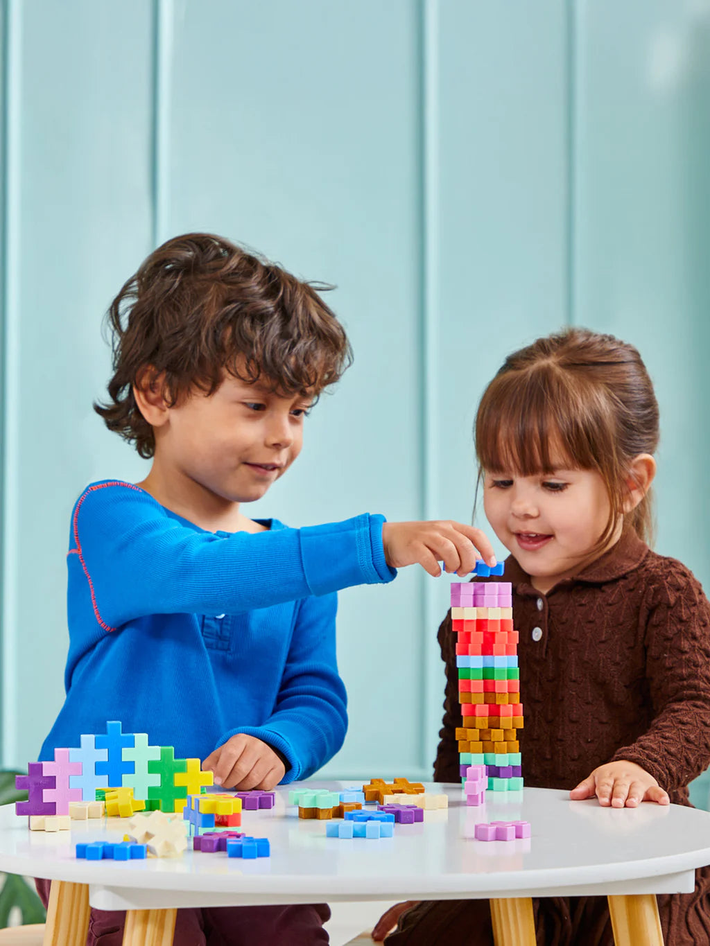 Plus Plus Rakennuspalikat BIG Learn To Build Colorverse 60 Osaa