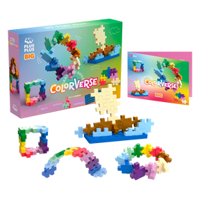 Plus Plus Rakennuspalikat BIG Learn To Build Colorverse 60 Osaa