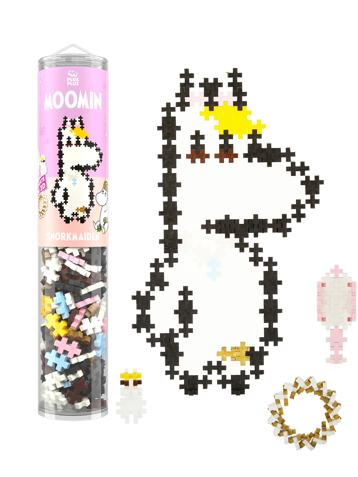 Plus Plus x Moomin Niiskuneiti Rakennuspalat 275kpl