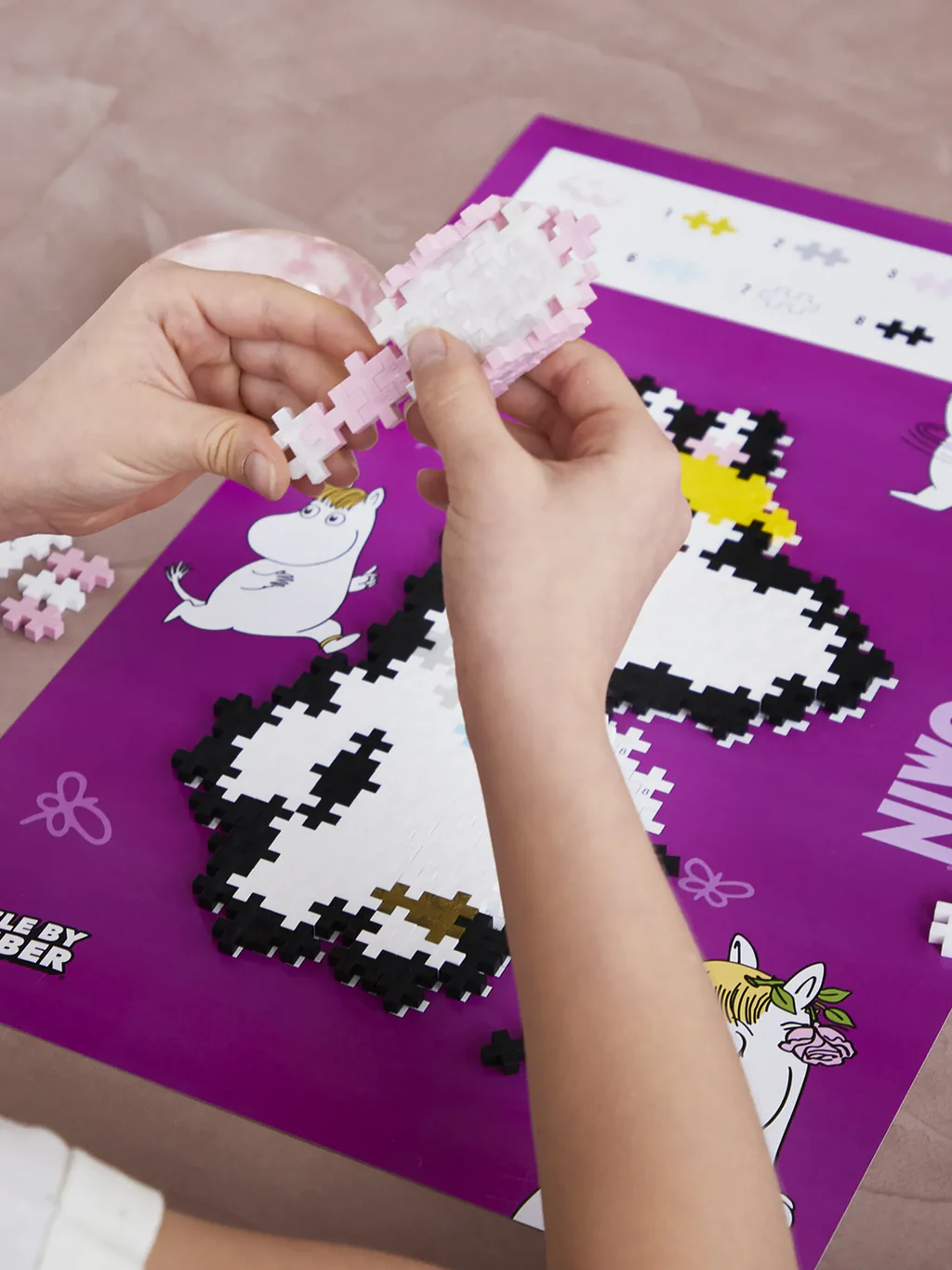 Plus Plus x Moomin Niiskuneiti Rakennuspalat 275kpl