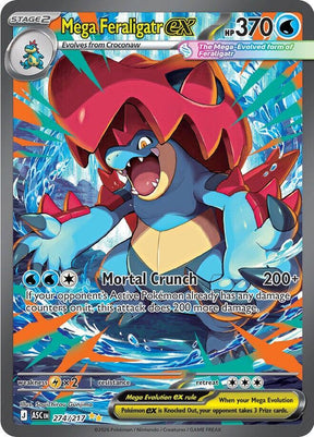 Pokemon Ascended Heroes Mega Feraligatar
