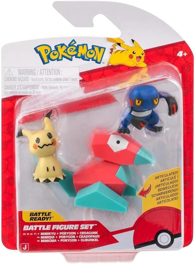 Pokemon Battle Figure Set Hahmosetti