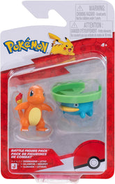 Pokemon Battle Figuurit Lotad Ja Charmander