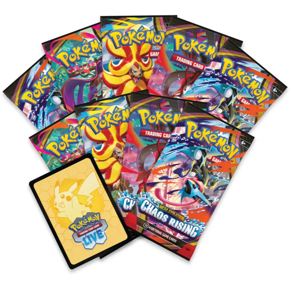 Pokemon Mega Evolution Chaos Rising Elite Trainer Box