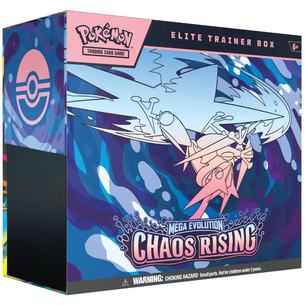 Pokemon Mega Evolution Chaos Rising Elite Trainer Box
