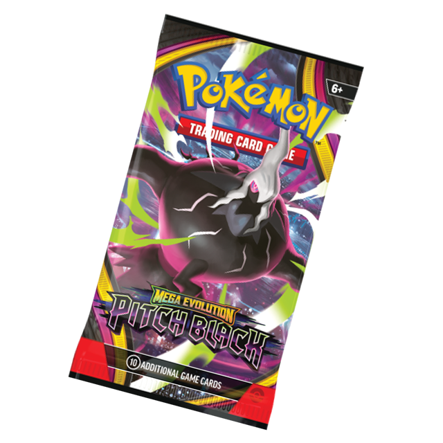 Pokemon Mega Evolution Pitch Black Booster Korttipakka
