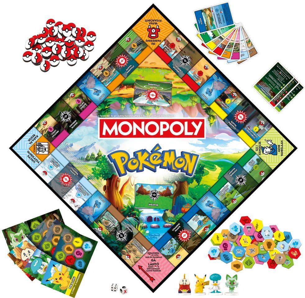 Pokemon Monopoly Peli