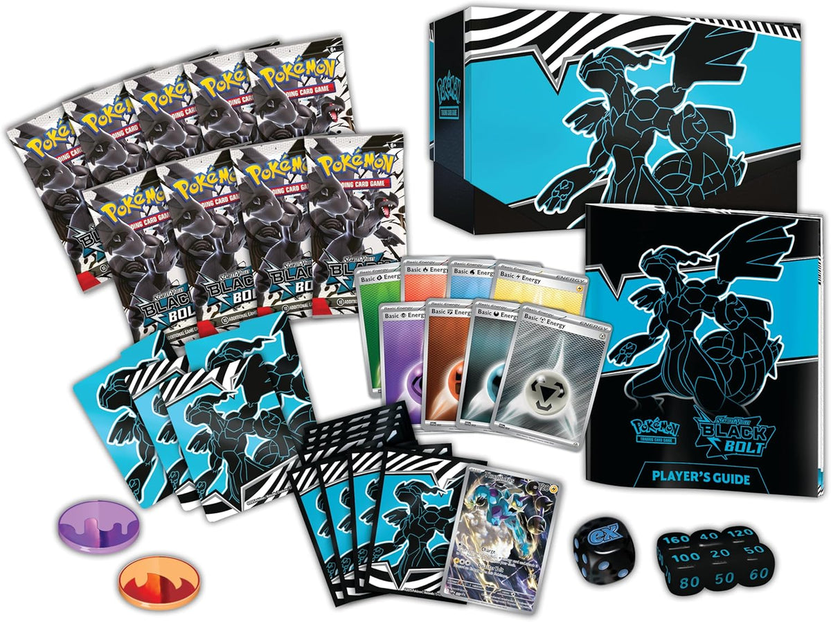 Pokemon Scarlet & Violet 10.5 Black Bolt Elite Trainer Box