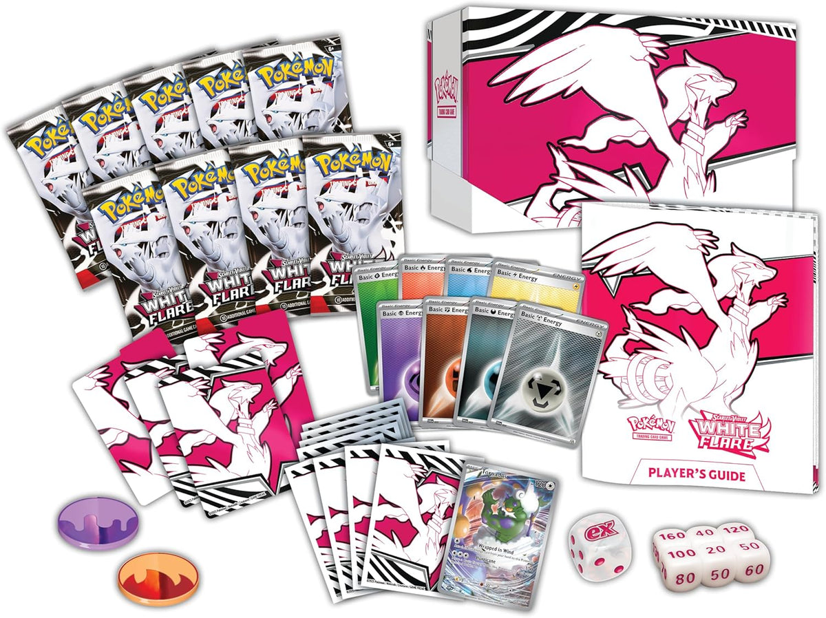 Pokemon Scarlet & Violet 10.5 White Flare Elite Trainer Box