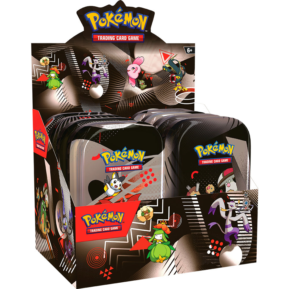 Pokemon Scarlet & Violet Black Bolt & White Flare Mini Tin