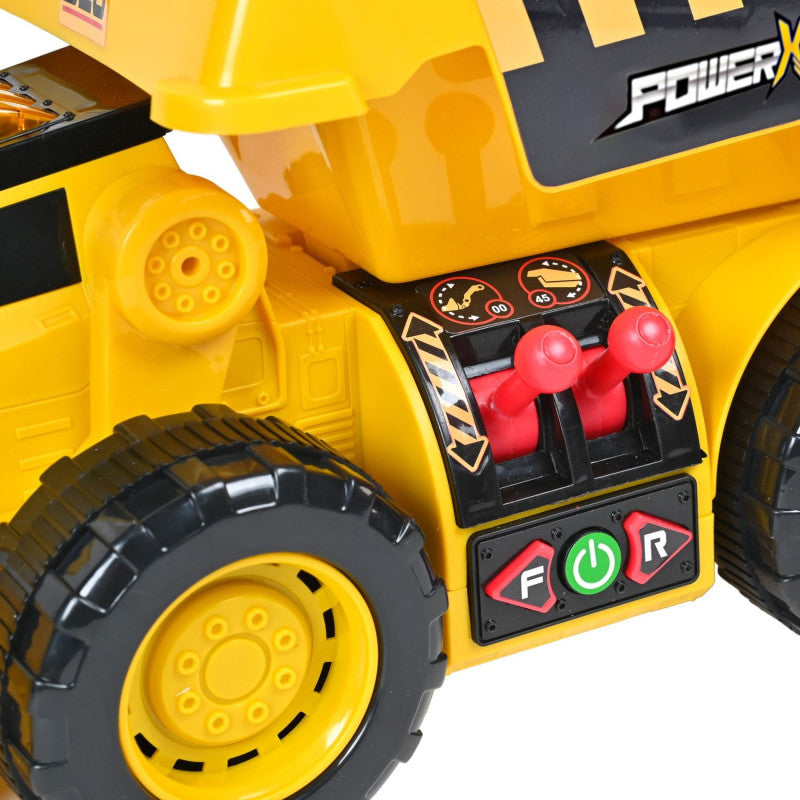 Power X Dig'N'Dump Elektroninen Kippikuormuri Etukuormaajalla, 44 cm