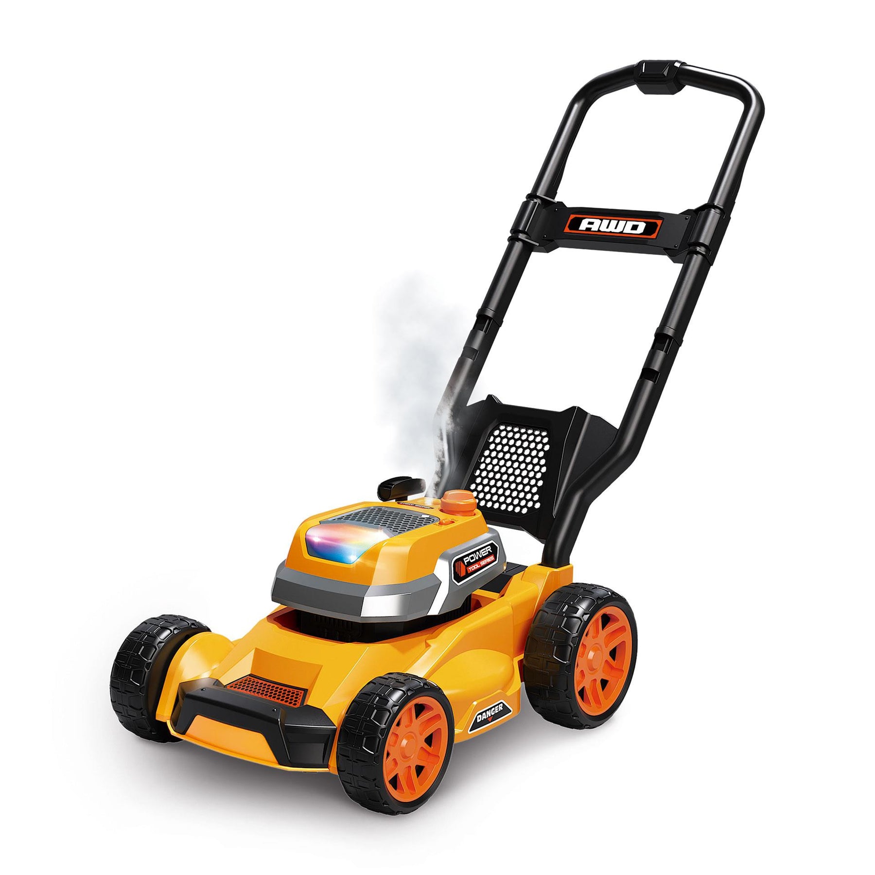 Power X Lasten Leikki Ruohonleikkuri Valoilla, Äänillä ja Höyryllä
