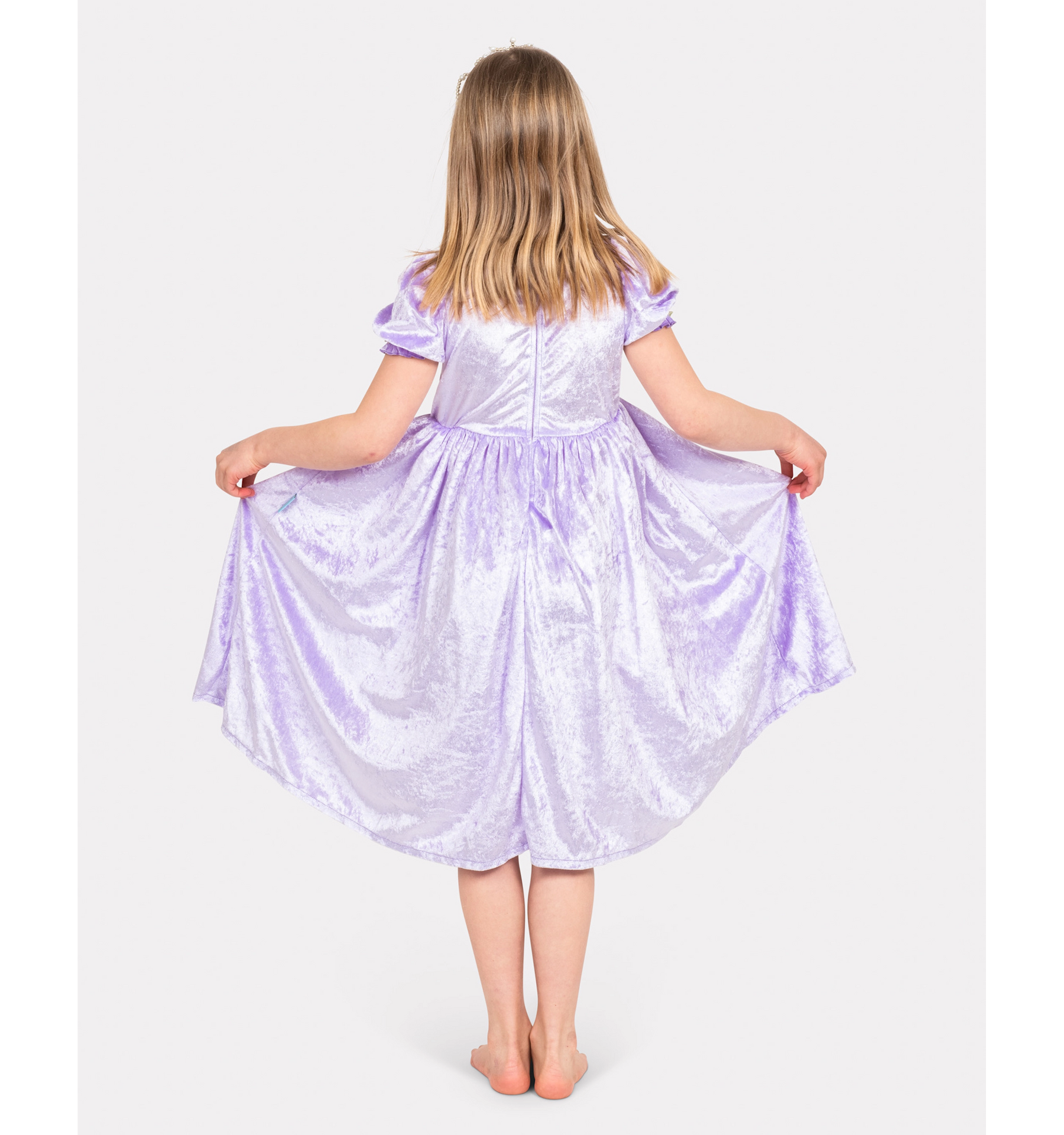 Prinsessamekko Violetti 122-128cm (6-8V)