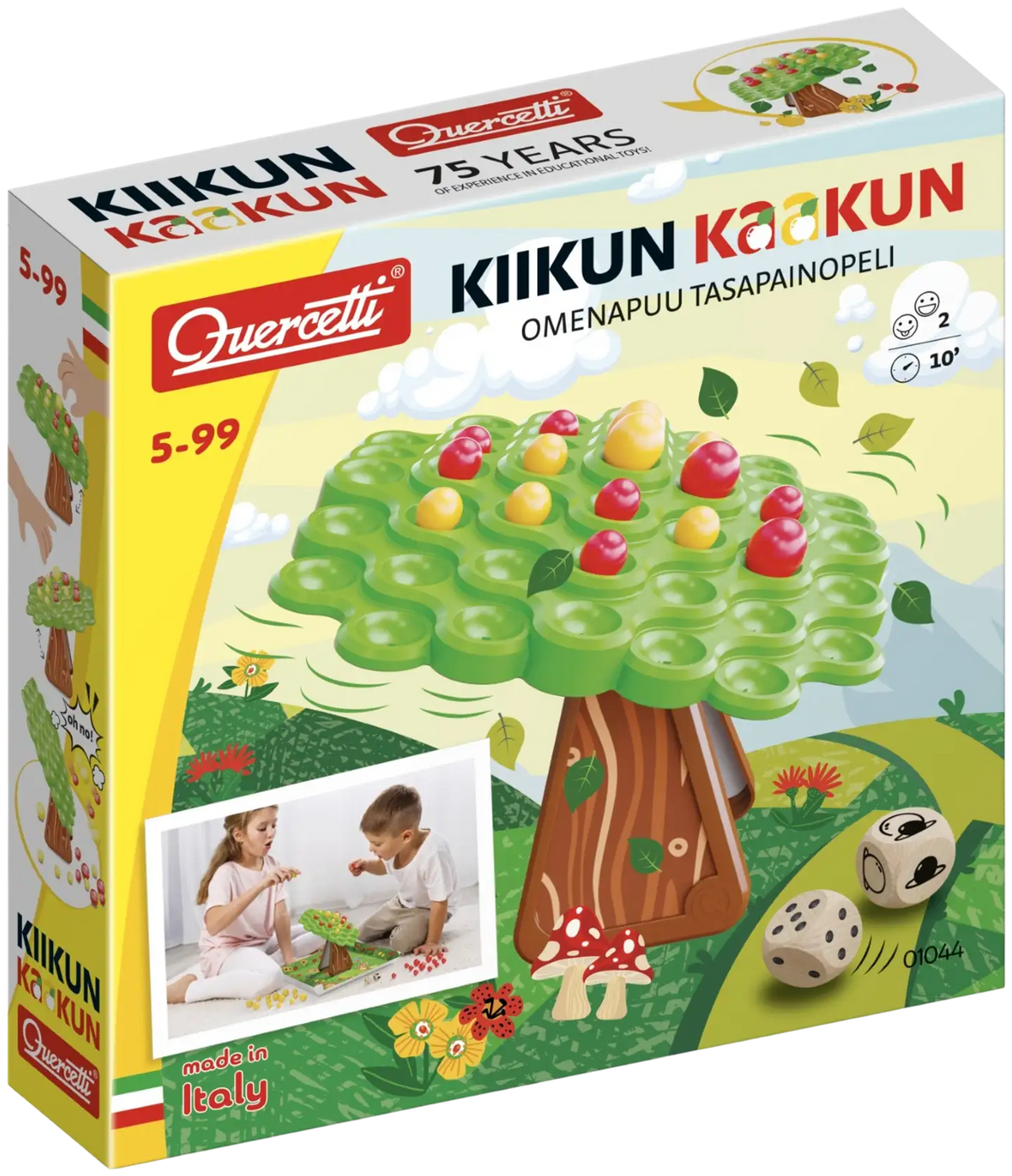 Quercetti Kiikun Kaakun, Stay Apple Tasapainopeli