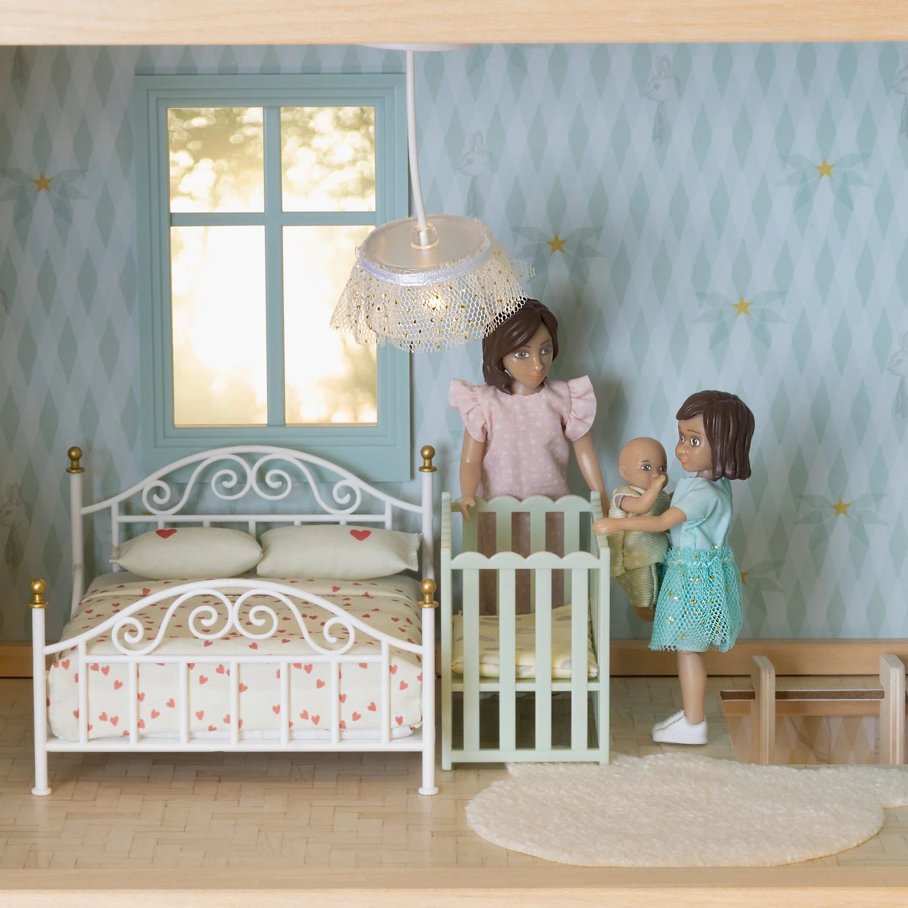 The Magical World Of Lundby Pinnasänky, Hoitopöytä, Pehmo Ja Matto