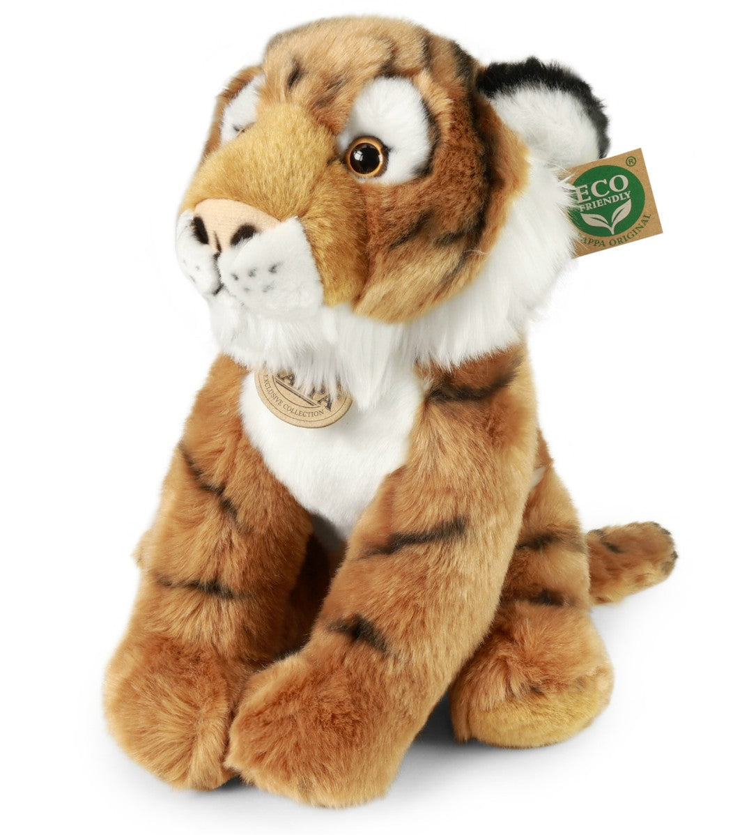 Rappa Eco Friendly Istuva Tiikeri Pehmolelu 30cm