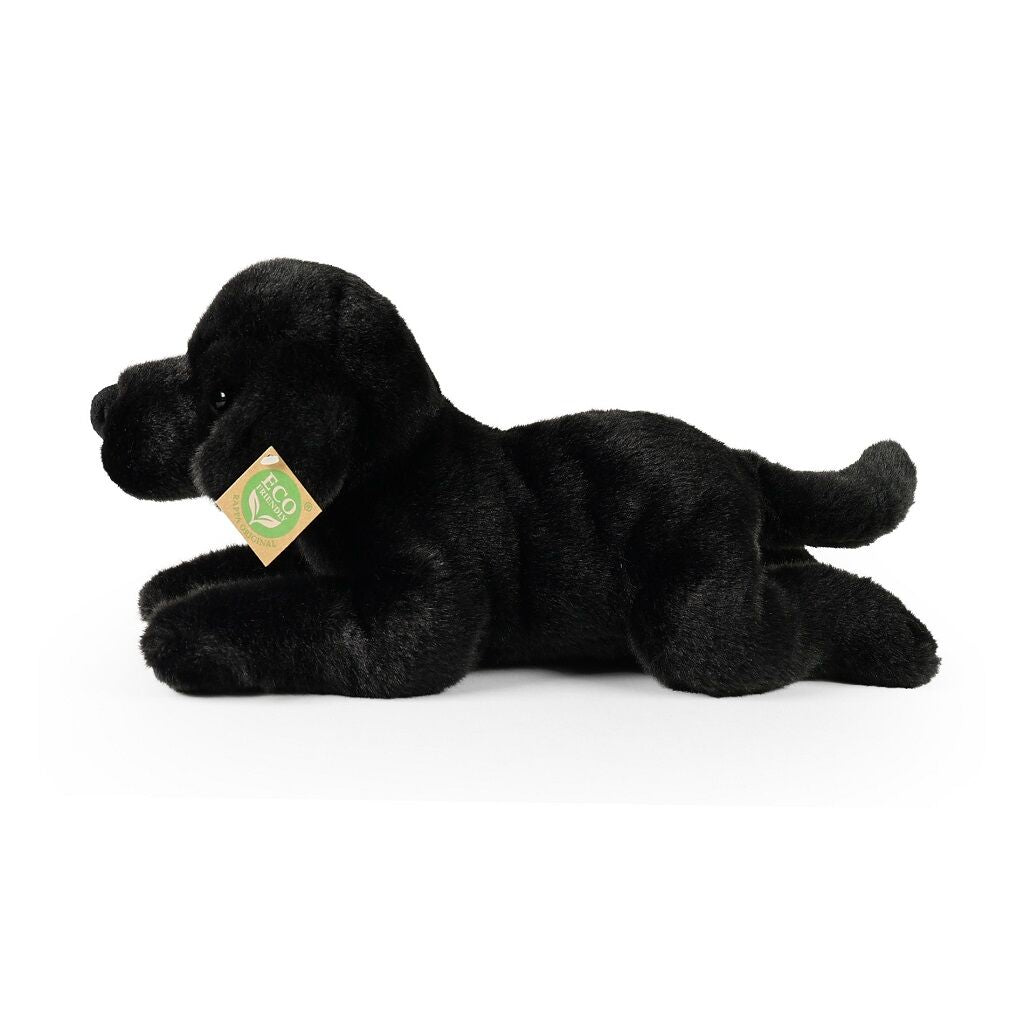 Rappa Eco Friendly Labradorinnoutaja Pehmolelu Musta 40 cm