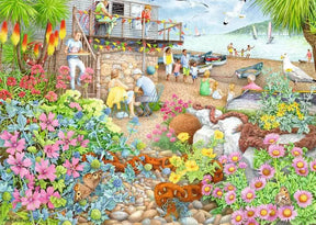 Ravensburger 1000 Palan Palapeli Beach Garden Cafe
