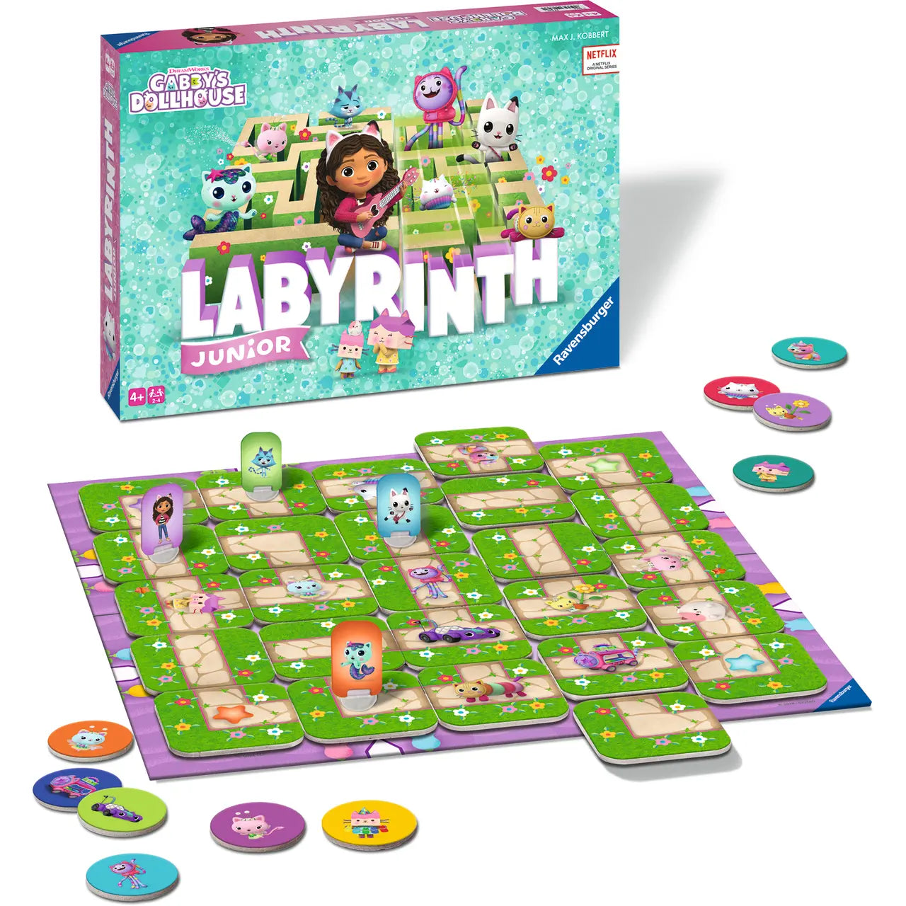 Ravensburger Gabbyn Nukketalo Junior Labyrintti Peli