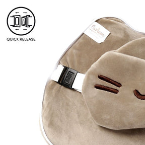 Relaxeazzz Pusheen Pehmeä Matkatyyny/Silmämaski