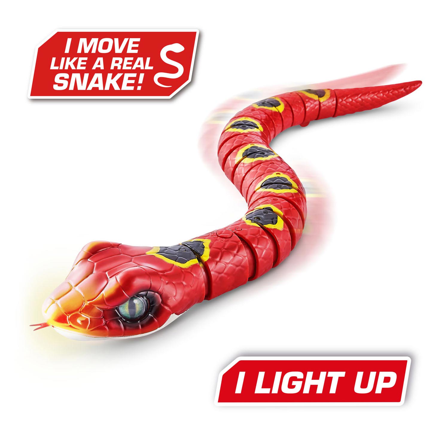 Robo Alive Slithering Snake Interaktiivinen Käärme Lajitelma