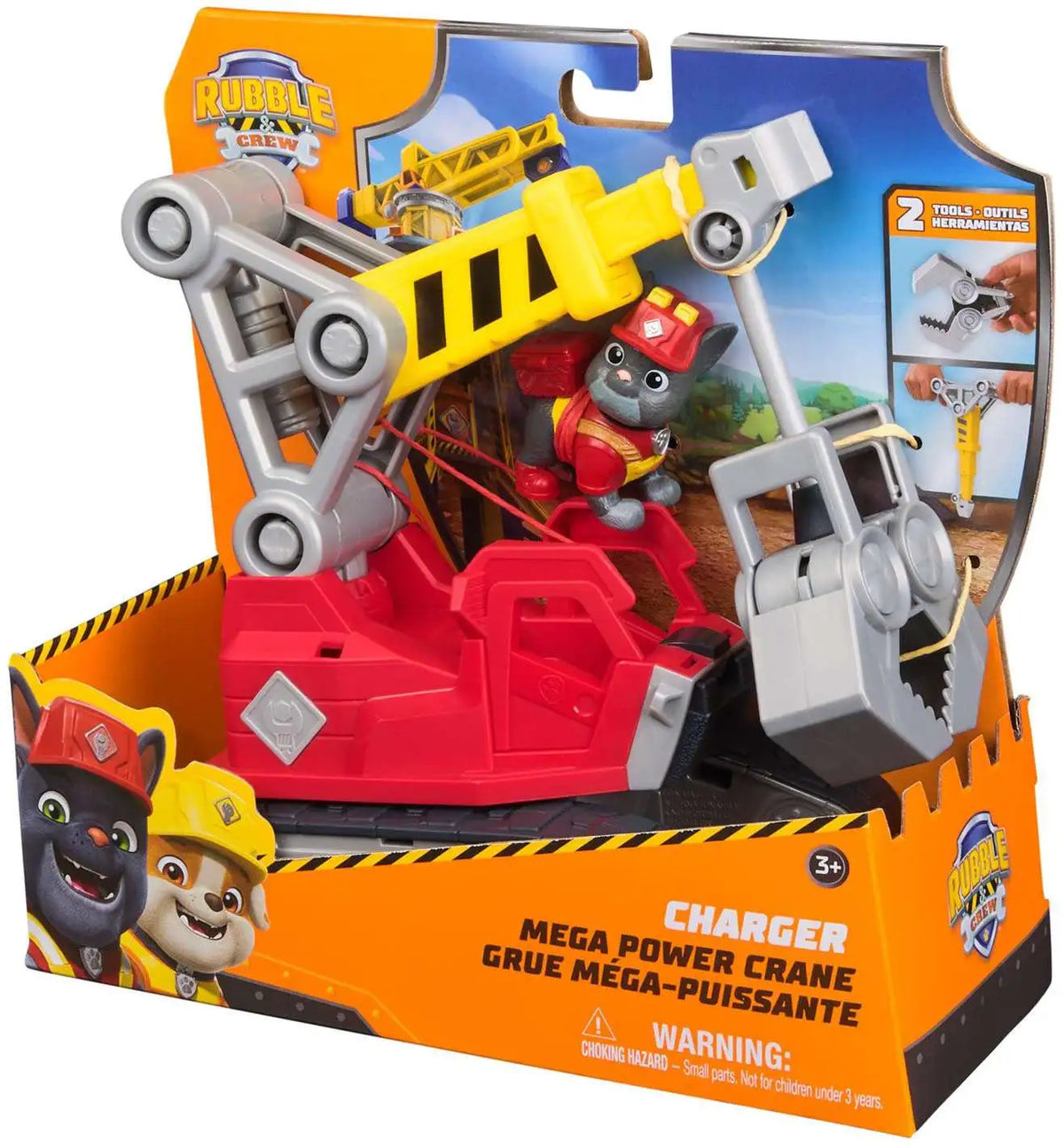 Rollen Remmi: Mega Power Crane Charger ja Ajoneuvo