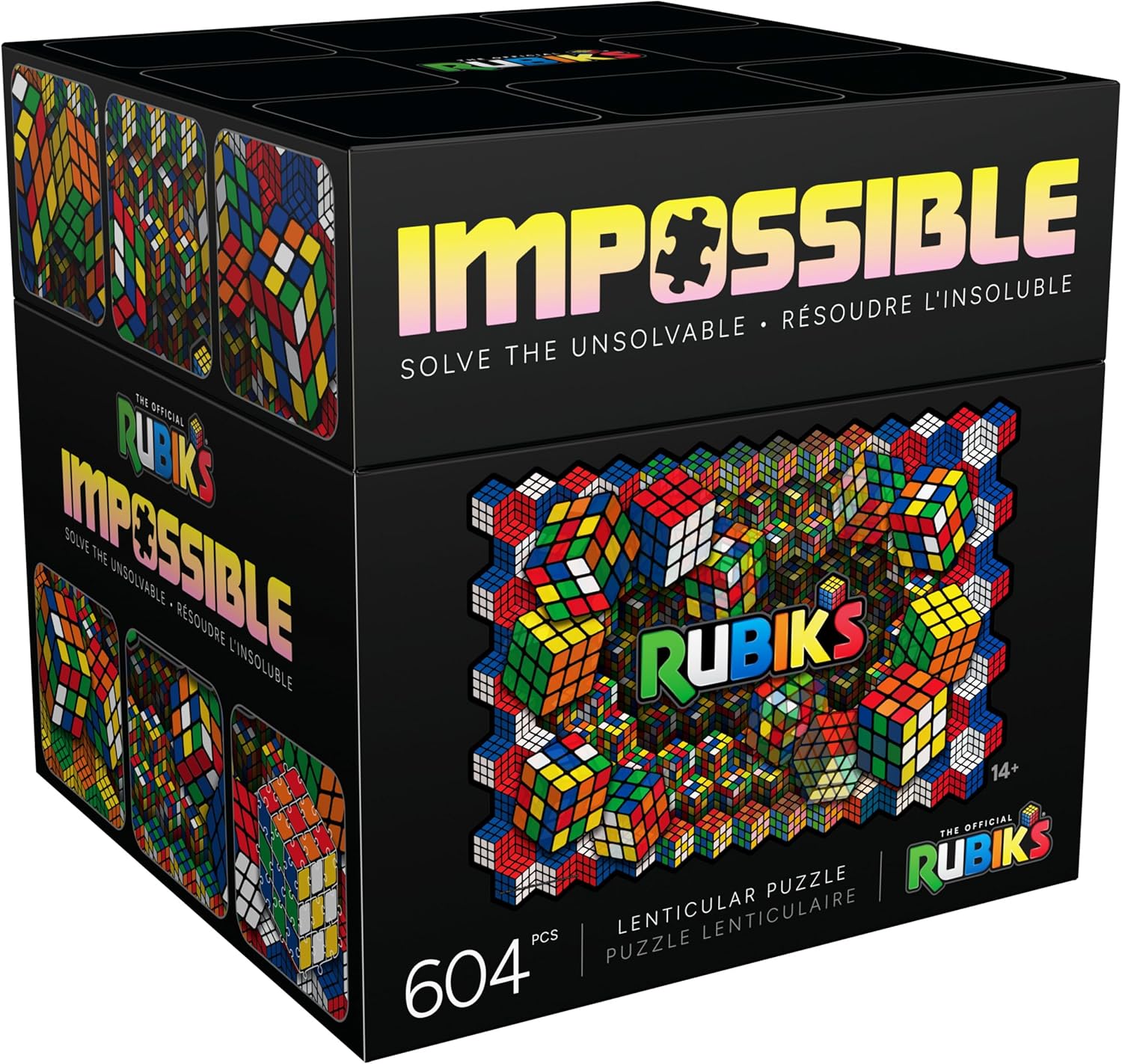 Rubiks Impossible Puzzle Rubiikinkuutio Palapeli 604 Palaa