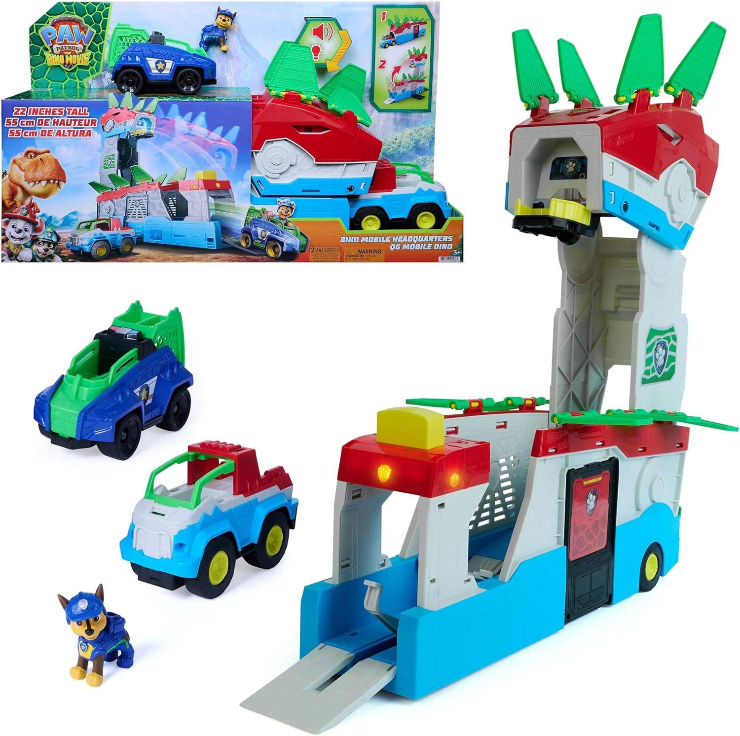 Ryhmä Hau Dino Movie Dino Mobile, Päämaja-auto