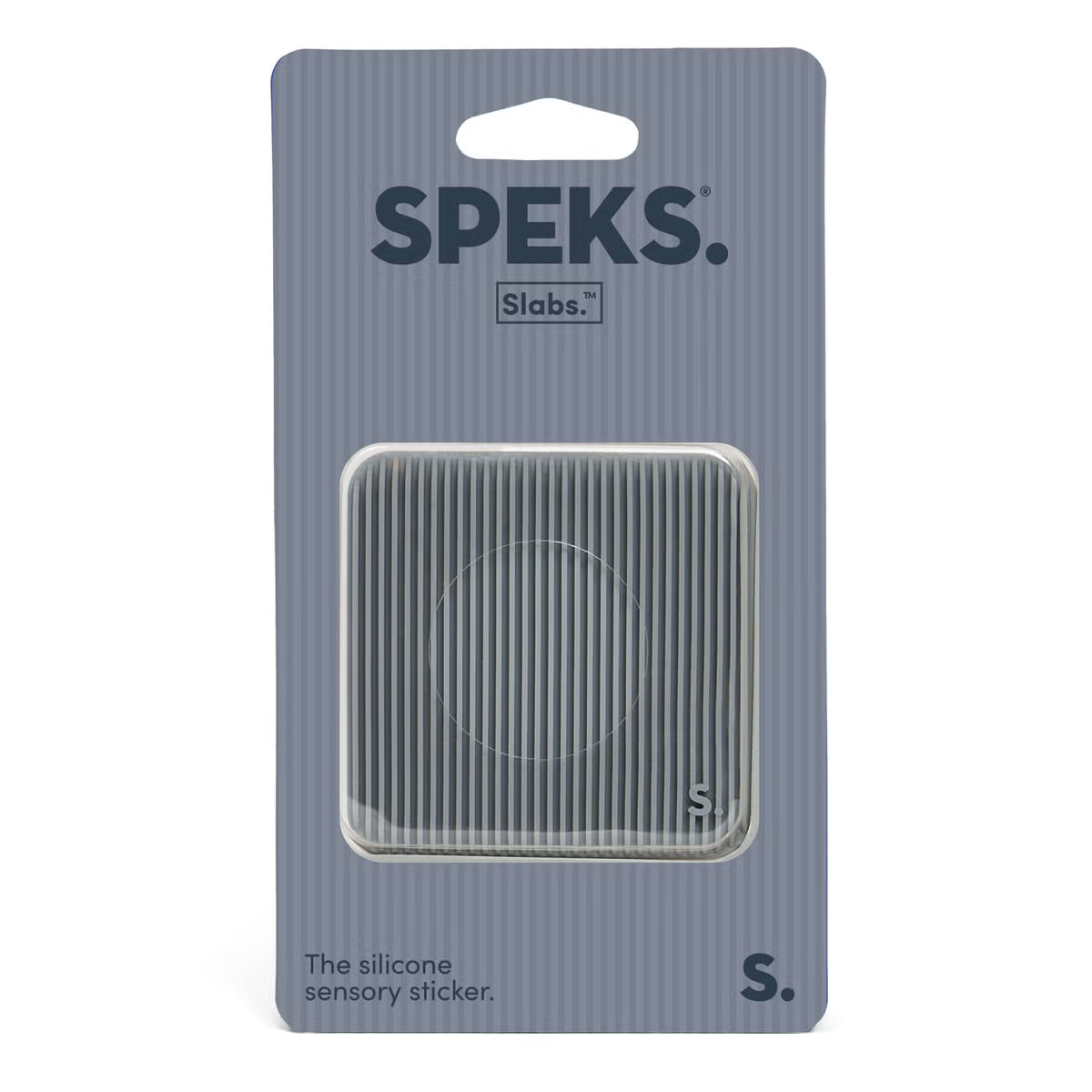 SPEKS Slabs Silikoninen Aistitarra Groove Harmaa