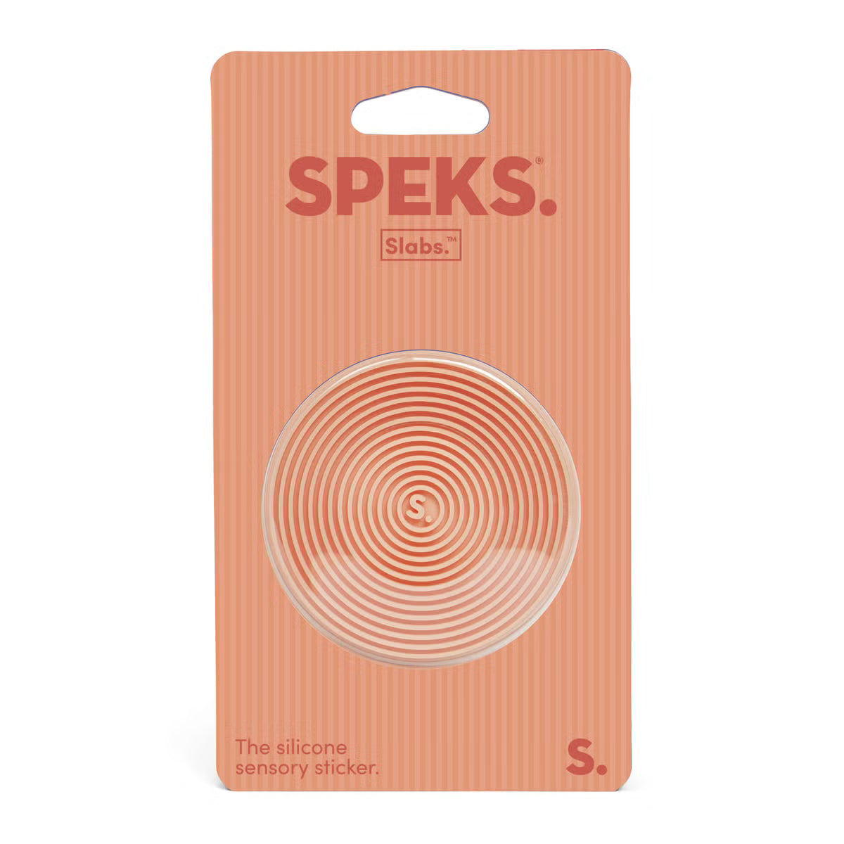 SPEKS Slabs Silikoninen Aistitarra Groove Oranssi