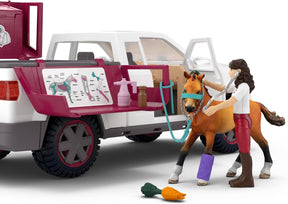 Schleich 42704 Eläinlääkärin Auto ja Traileri