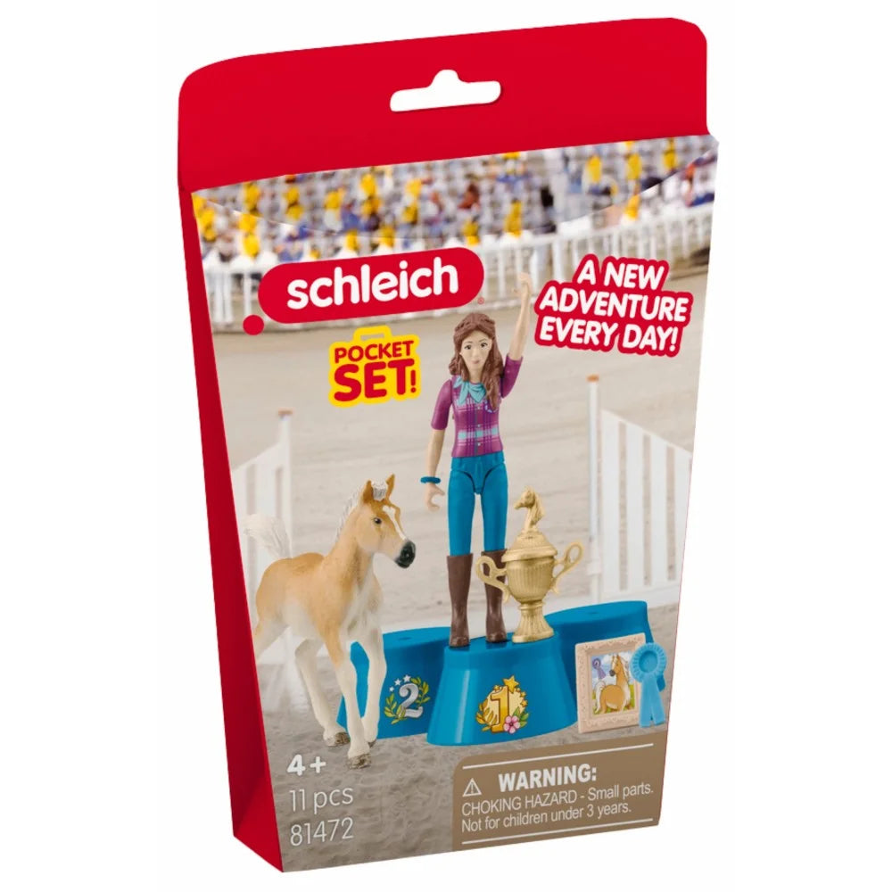 Schleich  81472 Pocket Set Award Ceremony Lisa ja Varsa Palkintotapahtumassa