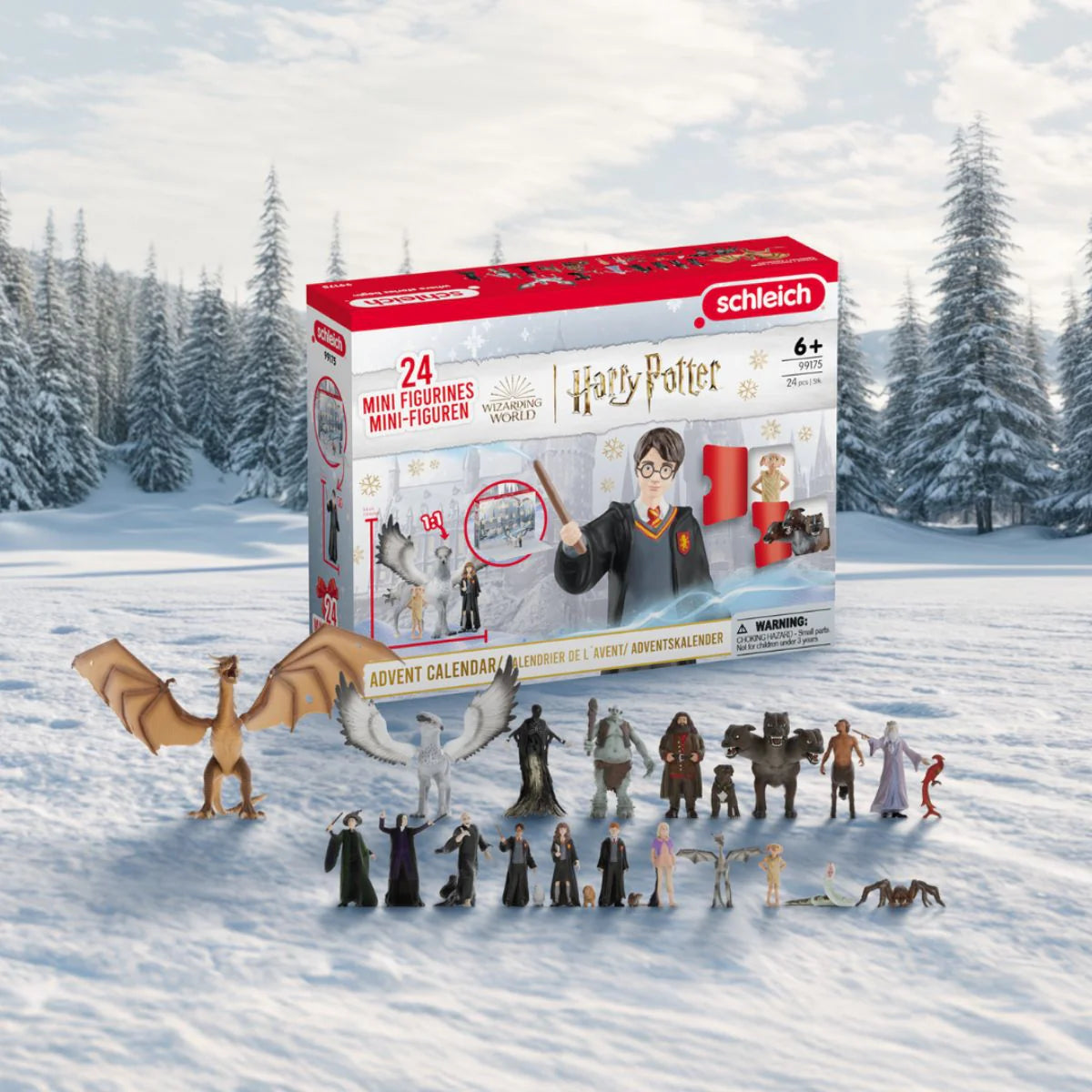 Schleich Joulukalenteri 2025 Harry Potter 99175