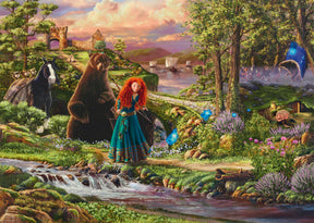 Schmidt Thomas Kinkade 1000 Palan Palapeli Disney Brave Merida