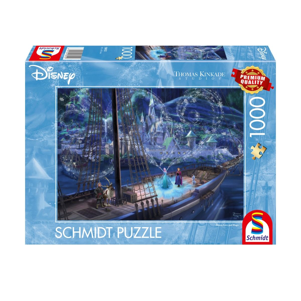 Schmidt Thomas Kinkade 1000 Palan Palapeli Frozen Love And Magic
