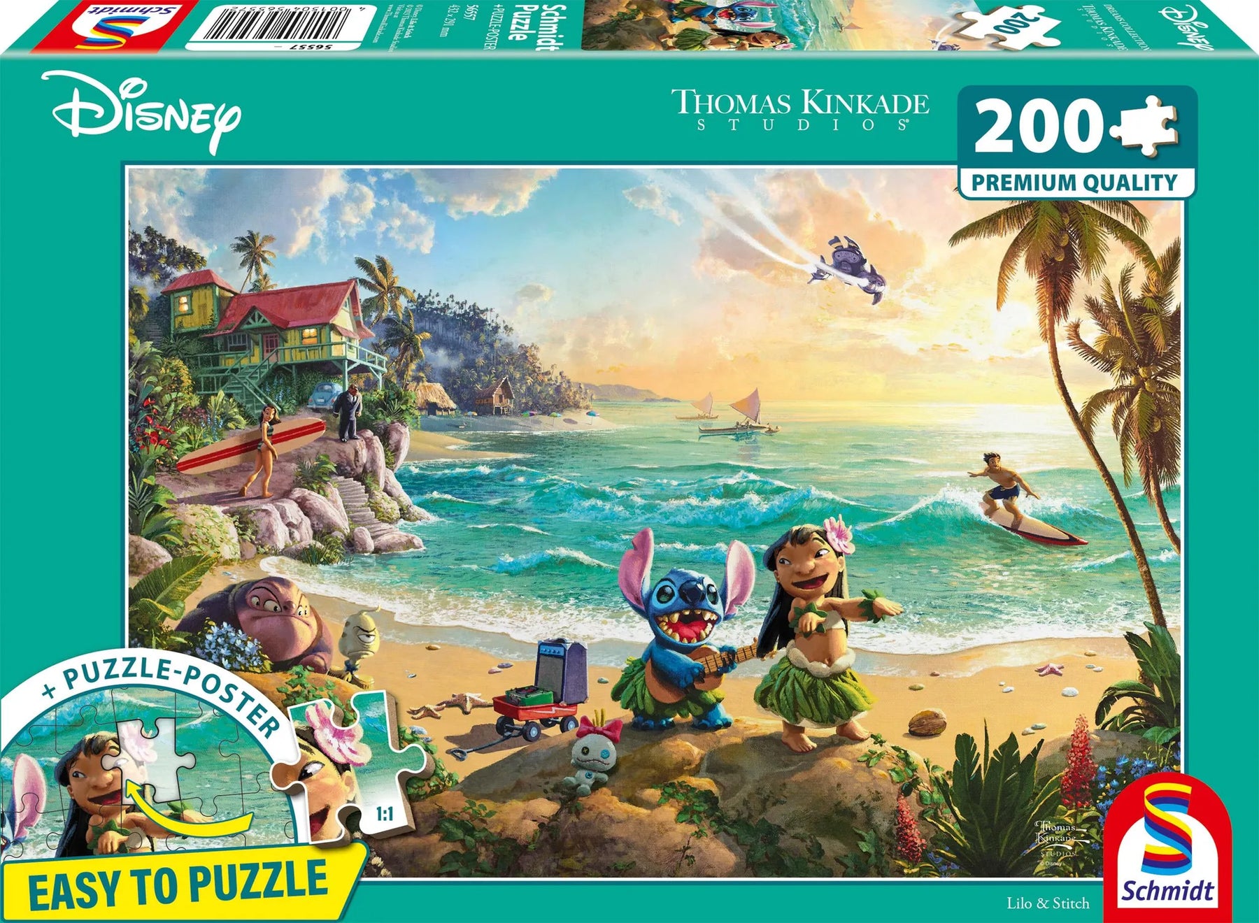 Schmidt Thomas Kinkade 200 Palan Palapeli Lilo & Stitch