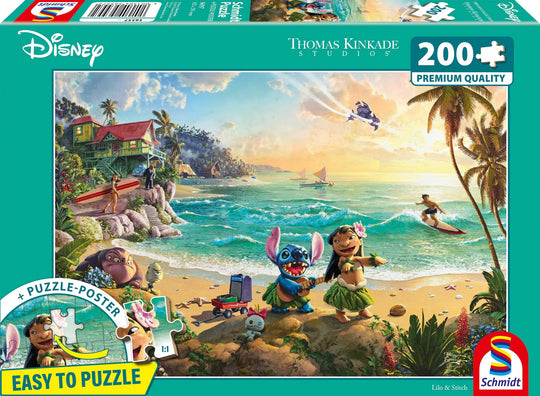 Schmidt Thomas Kinkade 200 Palan Palapeli Lilo & Stitch